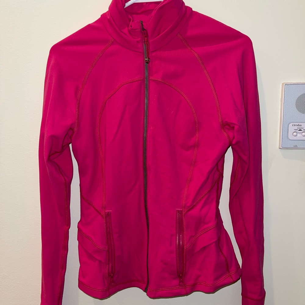 Lululemon hot pink jacket size 6